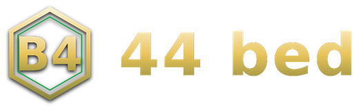 44 bed logo